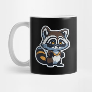 Happy raccoon Mug